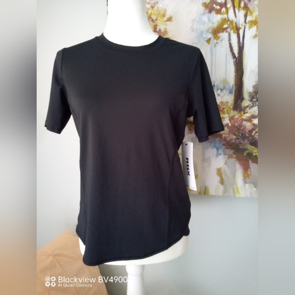 NWT RBX black athletic tee s/p